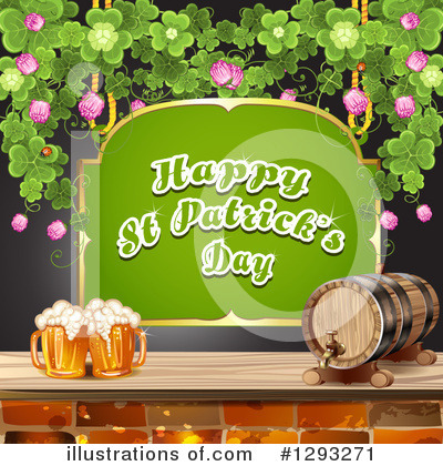 Royalty-Free (RF) St Patricks Day Clipart Illustration by merlinul - Stock Sample #1293271