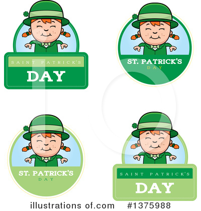 Royalty-Free (RF) St Patricks Day Clipart Illustration by Cory Thoman - Stock Sample #1375988