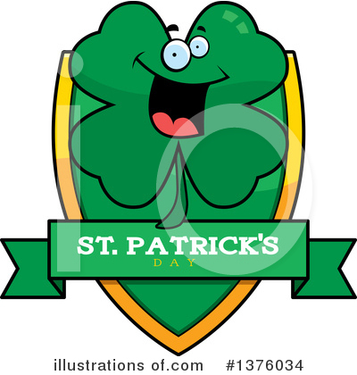 Shamrock Clipart #1376034 by Cory Thoman