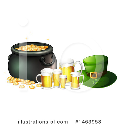 Pot Of Gold Clipart #1463958 by Graphics RF
