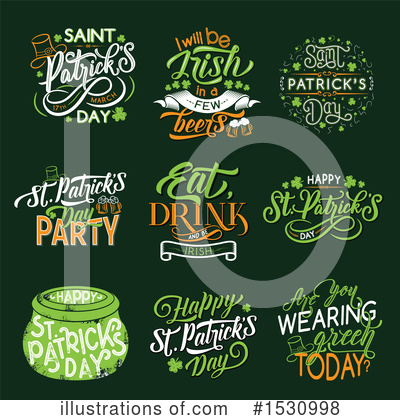 Royalty-Free (RF) St Patricks Day Clipart Illustration by Vector Tradition SM - Stock Sample #1530998