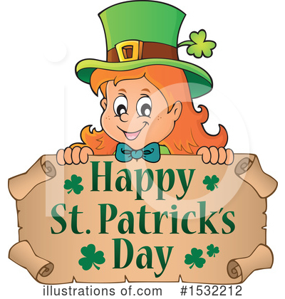 Royalty-Free (RF) St Patricks Day Clipart Illustration by visekart - Stock Sample #1532212