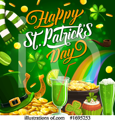Royalty-Free (RF) St Patricks Day Clipart Illustration by Vector Tradition SM - Stock Sample #1695253