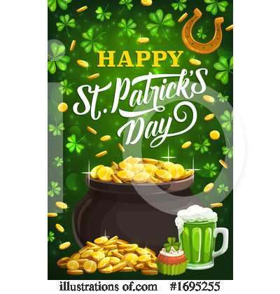 Royalty-Free (RF) St Patricks Day Clipart Illustration by Vector Tradition SM - Stock Sample #1695255
