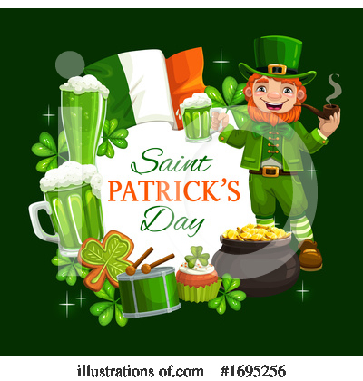 Royalty-Free (RF) St Patricks Day Clipart Illustration by Vector Tradition SM - Stock Sample #1695256