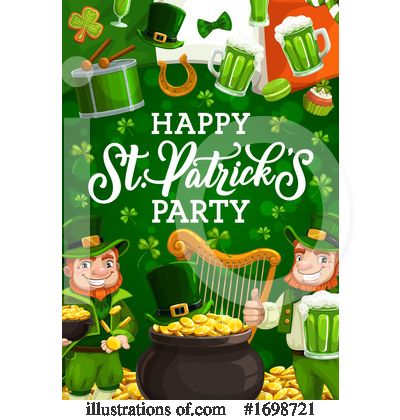 Royalty-Free (RF) St Patricks Day Clipart Illustration by Vector Tradition SM - Stock Sample #1698721