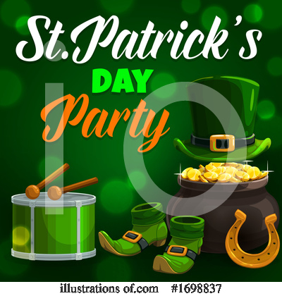 Royalty-Free (RF) St Patricks Day Clipart Illustration by Vector Tradition SM - Stock Sample #1698837