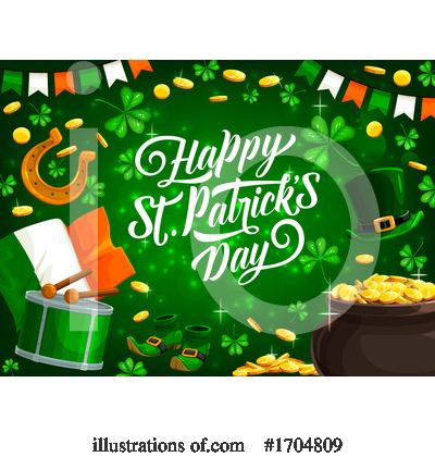 Royalty-Free (RF) St Patricks Day Clipart Illustration by Vector Tradition SM - Stock Sample #1704809