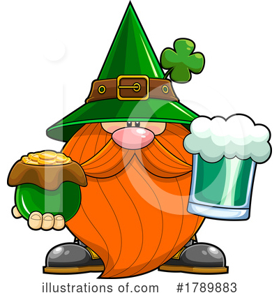 Royalty-Free (RF) St Patricks Day Clipart Illustration by Hit Toon - Stock Sample #1789883