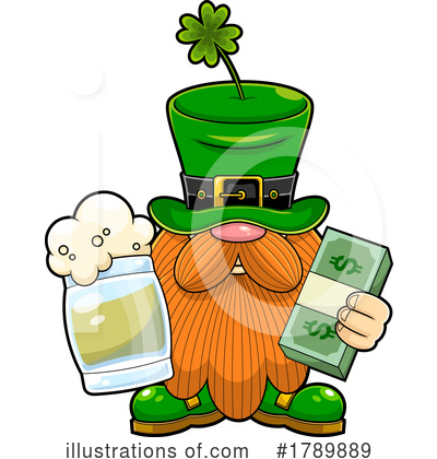 Royalty-Free (RF) St Patricks Day Clipart Illustration by Hit Toon - Stock Sample #1789889