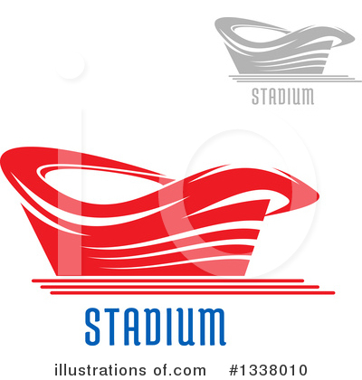 Royalty-Free (RF) Stadium Clipart Illustration by Vector Tradition SM - Stock Sample #1338010