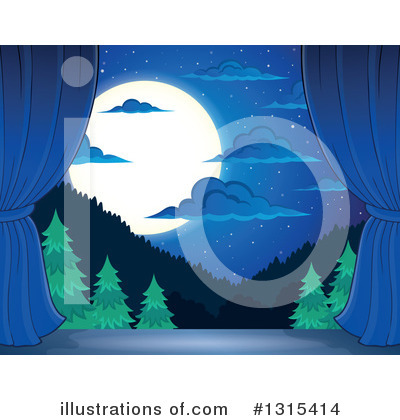 Stage Clipart #1315414 by visekart