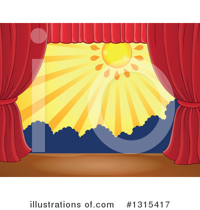 Stage Clipart #1315417 by visekart
