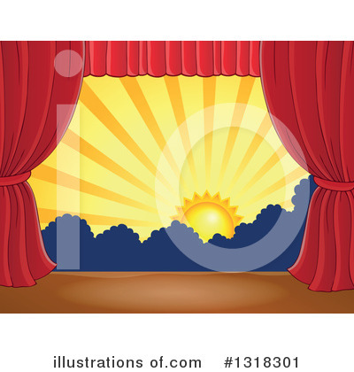 Stage Clipart #1318301 by visekart