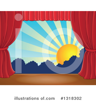 Stage Clipart #1318302 by visekart