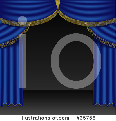 Royalty-Free (RF) Stage Clipart Illustration by dero - Stock Sample #35758