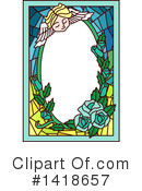 Stained Glass Clipart #1418657 by BNP Design Studio