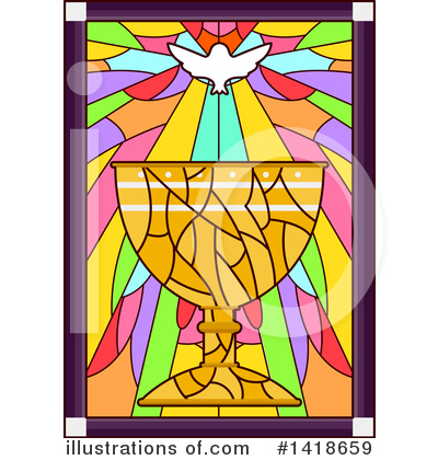 Stained Glass Clipart #1418659 by BNP Design Studio