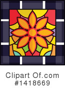 Stained Glass Clipart #1418669 by BNP Design Studio