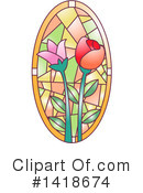 Stained Glass Clipart #1418674 by BNP Design Studio