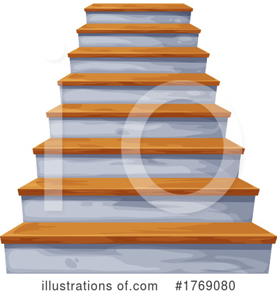 Stairs Clipart #1769080 by Vector Tradition SM
