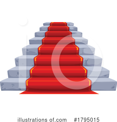 Stairs Clipart #1795015 by Vector Tradition SM