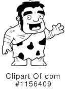 Stalky Caveman Character Clipart #1156409 by Cory Thoman