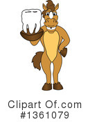 Stallion School Mascot Clipart #1361079 by Toons4Biz