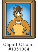 Stallion School Mascot Clipart #1361084 by Mascot Junction