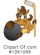 Stallion School Mascot Clipart #1361096 by Mascot Junction