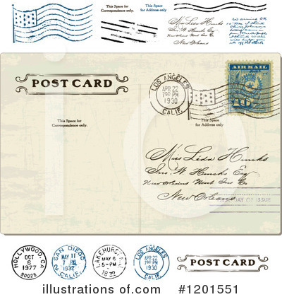 Postmark Clipart #1201551 by BestVector