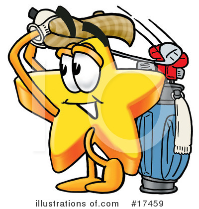 Royalty-Free (RF) Star Character Clipart Illustration by Mascot Junction - Stock Sample #17459