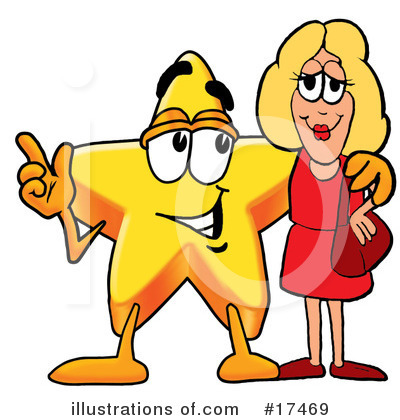 Royalty-Free (RF) Star Character Clipart Illustration by Mascot Junction - Stock Sample #17469