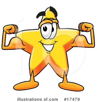 Royalty-Free (RF) Star Character Clipart Illustration by Mascot Junction - Stock Sample #17479