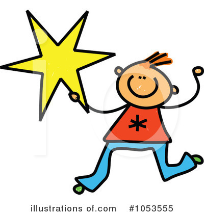 Royalty-Free (RF) Star Clipart Illustration by Prawny - Stock Sample #1053555