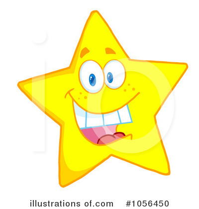 Royalty-Free (RF) Star Clipart Illustration by Hit Toon - Stock Sample #1056450