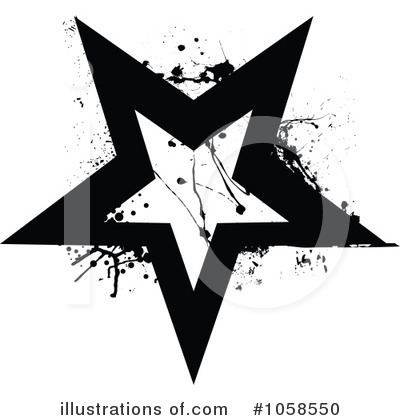 Royalty-Free (RF) Star Clipart Illustration by michaeltravers - Stock Sample #1058550