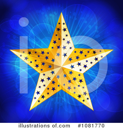 Royalty-Free (RF) Star Clipart Illustration by elaineitalia - Stock Sample #1081770