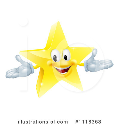 Royalty-Free (RF) Star Clipart Illustration by AtStockIllustration - Stock Sample #1118363