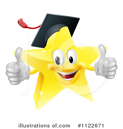 Graduation Cap Clipart #1122671 by AtStockIllustration