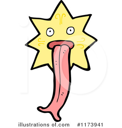 Royalty-Free (RF) Star Clipart Illustration by lineartestpilot - Stock Sample #1173941