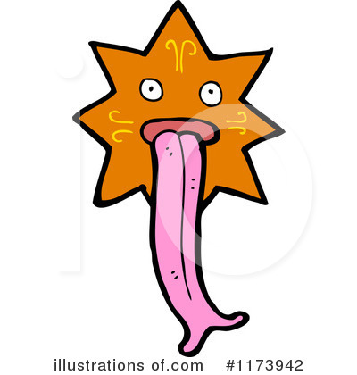 Royalty-Free (RF) Star Clipart Illustration by lineartestpilot - Stock Sample #1173942