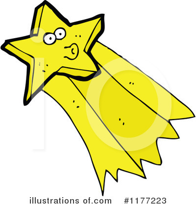 Royalty-Free (RF) Star Clipart Illustration by lineartestpilot - Stock Sample #1177223