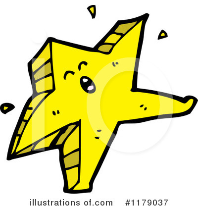 Royalty-Free (RF) Star Clipart Illustration by lineartestpilot - Stock Sample #1179037
