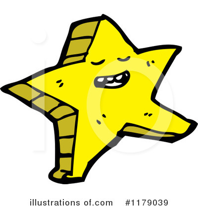 Royalty-Free (RF) Star Clipart Illustration by lineartestpilot - Stock Sample #1179039