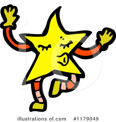 Royalty-Free (RF) Star Clipart Illustration by lineartestpilot - Stock Sample #1179049