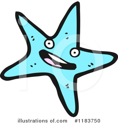 Star Fish Clipart #1183750 by lineartestpilot