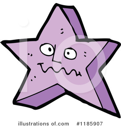 Royalty-Free (RF) Star Clipart Illustration by lineartestpilot - Stock Sample #1185907