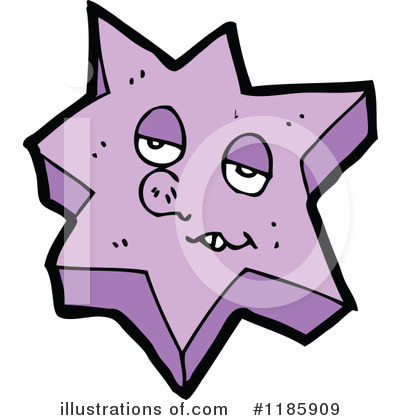 Royalty-Free (RF) Star Clipart Illustration by lineartestpilot - Stock Sample #1185909