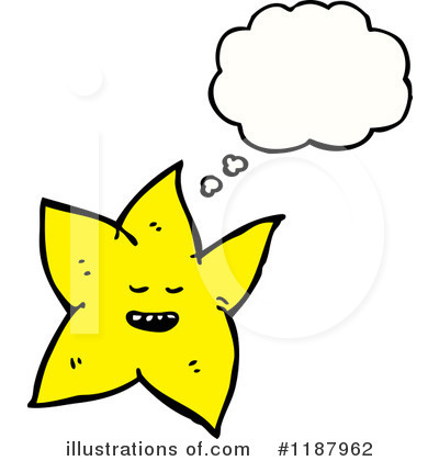 Royalty-Free (RF) Star Clipart Illustration by lineartestpilot - Stock Sample #1187962